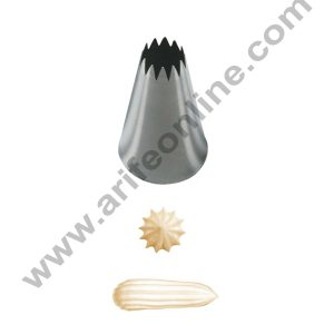 Cake Decor Small Nozzle - No. 32 Open Star Piping Nozzle