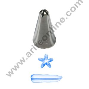 Cake Decor Small Nozzle - No. 33 Closed Star Piping Nozzle