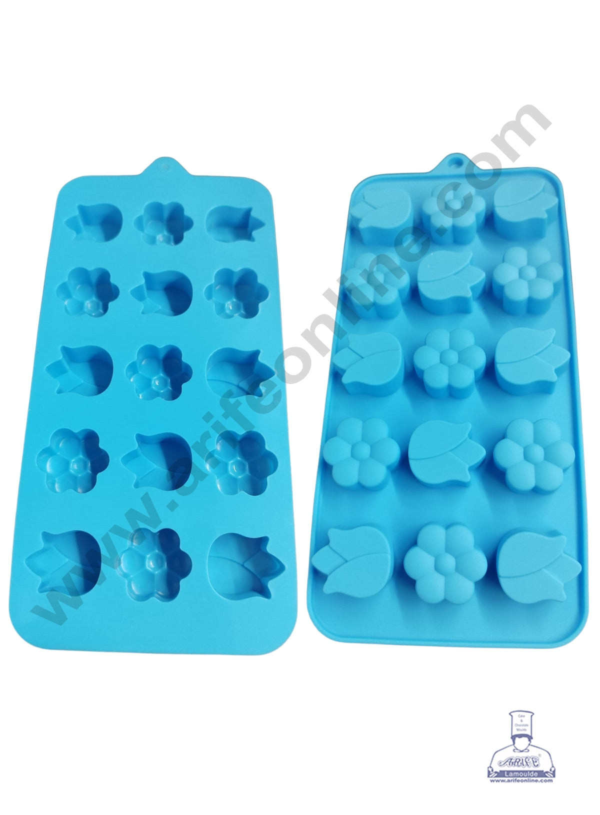 CAKE DECORβ’ Spring-Themed 15-Cavity Silicone Chocolate Mold - CK3-45-121