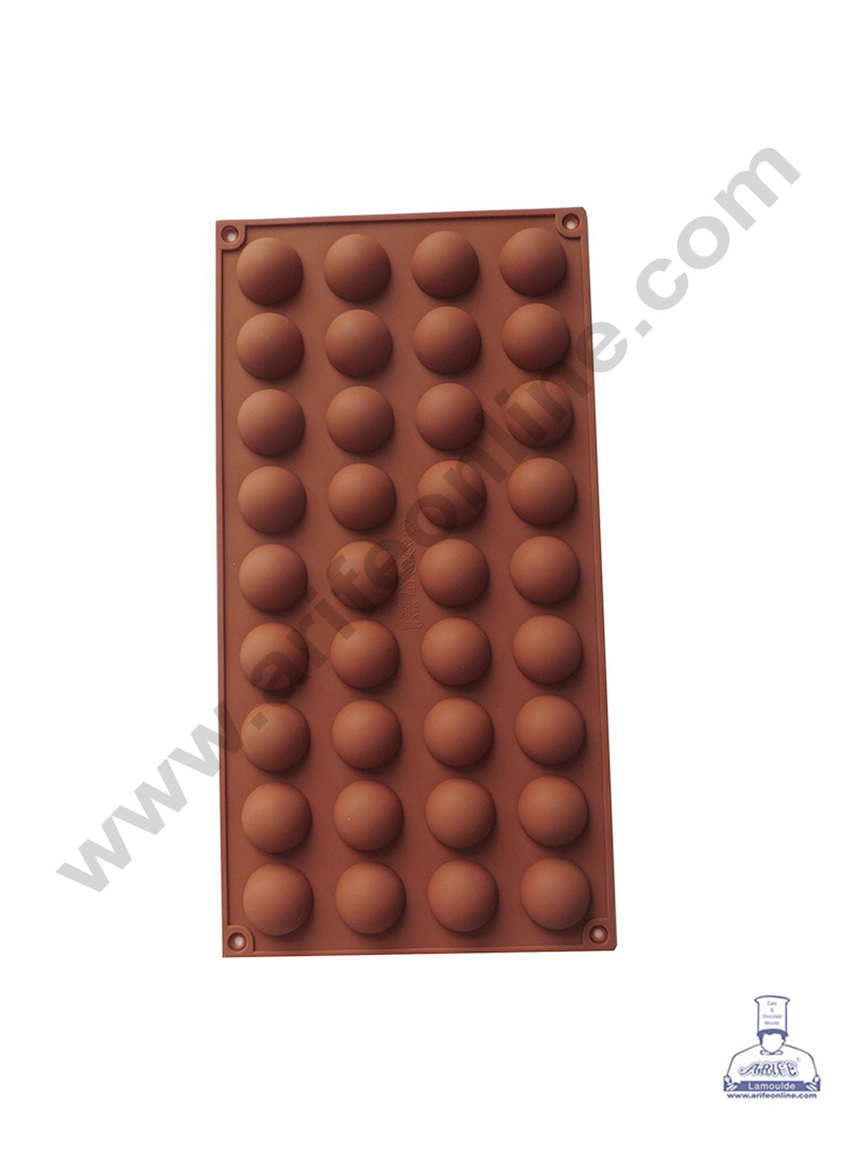 Cake Decor Silicon 36 Cavity Half Ball Mould Shape Muffin Cupcake Mould (SBSM-311)