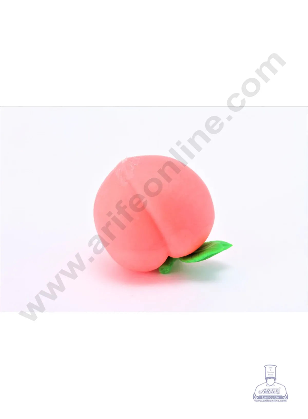 Mini Peach Rubber Topper | Fruits Rubber Cake Toppers - (3 pc set ) CAKE DECORβ’