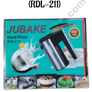 CAKE DECORβ’ Jubake Electric Hand Beater 500 W (Model No: RDL-211)