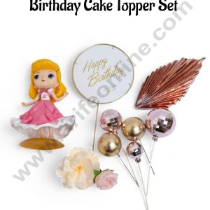 Aurora Theme Happy Birthday Cake Topper Set - CAKE DECOR™