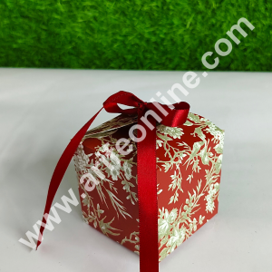 CAKE DECOR™ Goodie Bag For Hampers | Chocolate Box Hamper Box 10 Pcs Pack - Maroon(SBGB-62)