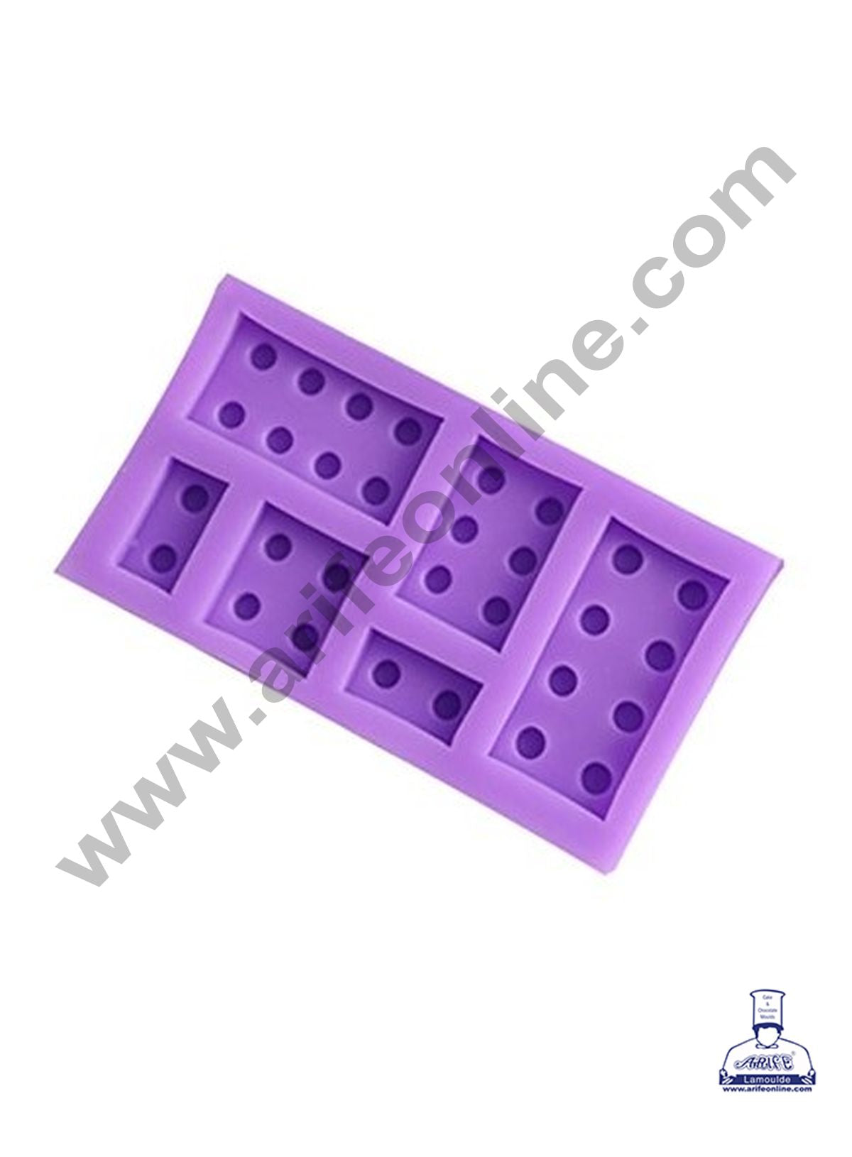 Cake Decor Silicone 1 Piece Building Bricks Cake Mold Suitable Lego Shape Fondant Marzipan Mould