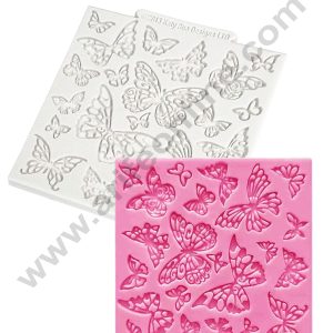 CAKE DECOR™ Multi-Cavity Assorted Butterfly Silicone Fondant Mold - B621