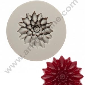 CAKE DECOR™ 3D Multi-Layered Dahlia Flower Silicone Fondant Mold - B281