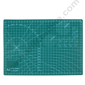 Cake Decor Self Healing 3-Ply Double Sided Durable Non-Slip PVC Cutting Mat Great for Scrapbooking, Quilting, Sewing and all Arts &  Crafts Projects - A4 Size