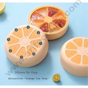 8 Cavity Silicone Reusable Ice Cube Tray With Lid | Soft Silicone Ice Cube Maker Molds -