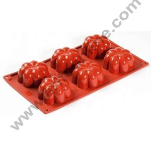 Cake Decor Silicon 6 Cavity Charlotte Shape Muffin Cupcake Mould