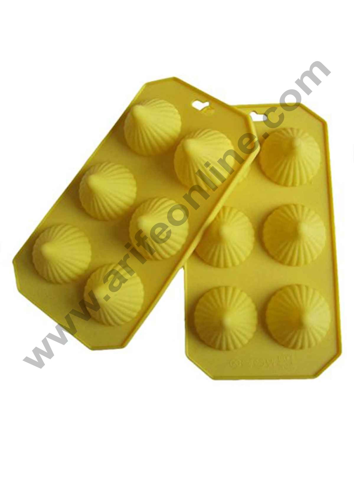 Cake Decor New Modak Shape 6 in 1 Chocolate Mould, Silicone Molds for Chocolate, Chocolate Silicone Moulds, Silicon Brown Chocolate Moulds for Ganesh Chaturti Festivals