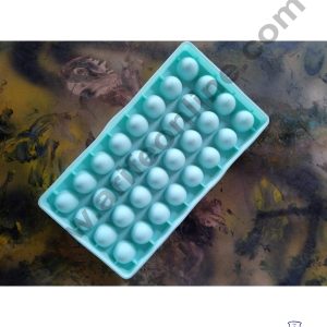 Cake Decor 32 Cavity Round with Support Silicone Mould