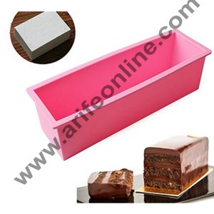 Cake Decor Silicon Rectangular Soap /Cake /Loaf Mold Size :27 x 8.8 x 8 CM (Output Weight : Approx 1.5 Kg)