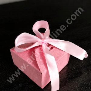 CAKE DECOR™ Goodie Bag For Hampers | Chocolate Box Hamper Box 10 Pcs Pack - Pink SBGB-17-P
