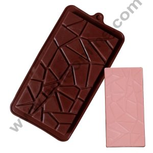 Cake Decor 1 Cavity Cobblestone Shape Silicone Bar Mold Chocolate Mould ( SBCM-689)