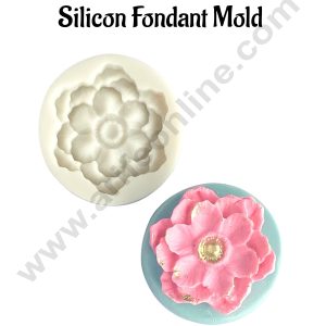 CAKE DECOR™ 3D Multi-Layered Camellia Silicon Fondant Mold │SB-DYF1045│