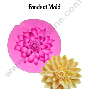 CAKE DECOR™ 3D Realistic Dahlia Flower Silicone Fondant Mold-B781│SB-DYF137│