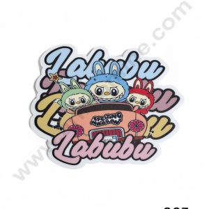 Acrylic Digital Print Labubu Topper - 007 - CAKE DECORβ’