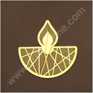 Cake Decor™ Acrylic Happy Diwali Charms For Hampers Cake and Cupcakes Toppers ( SBMT-DCharms-008 )