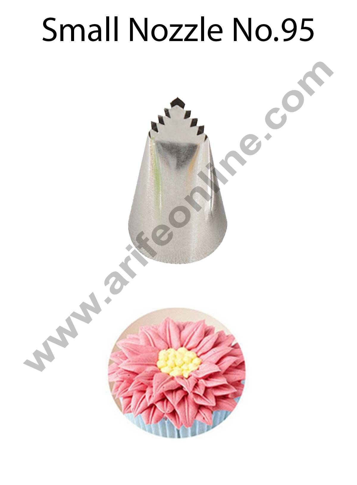 Cake Decor Small Nozzle - No. 95 Specialty Piping Nozzle