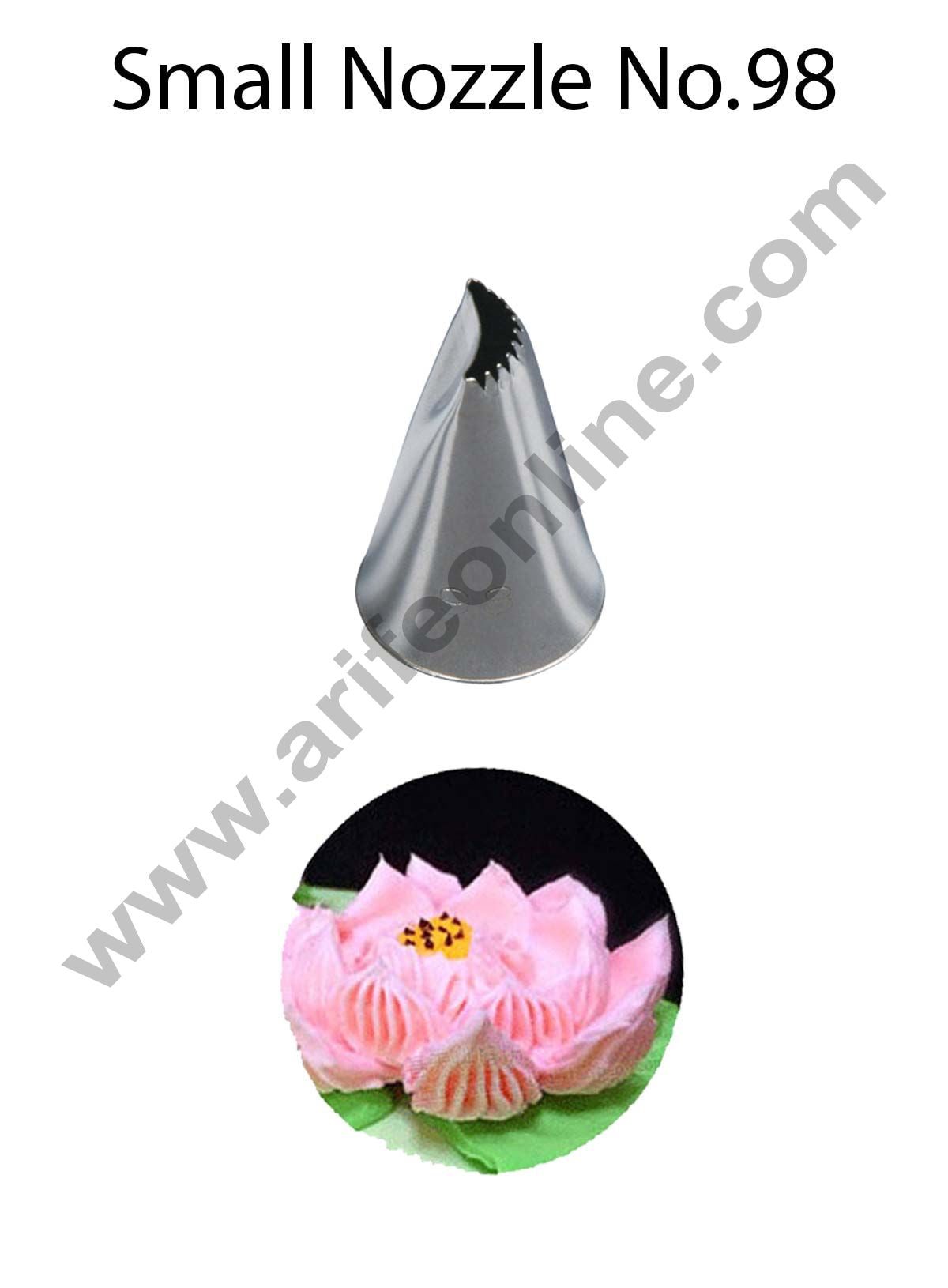 Cake Decor Small Nozzle - No. 98 Specialty Piping Nozzle
