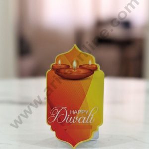 Cake Decor™ "Happy Diwali" Gift Tag 05 | Paper Gift Tags (10pc Pack) | SB-Diwali-Tag5