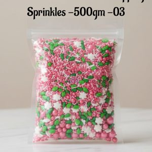CAKE DECOR™ Edible Christmas-themed Topping Sprinkles - 500gm - 03