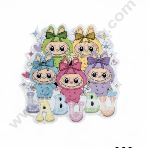 Acrylic Digital Print Labubu Topper - 009 - CAKE DECORβ’