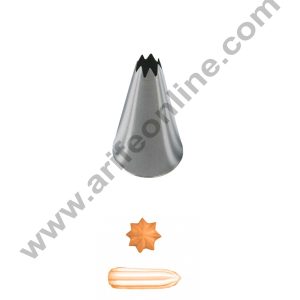 Cake Decor Small Nozzle - No. A1 Open Star Piping Nozzle