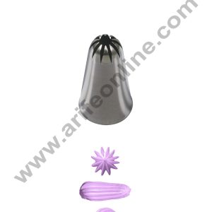 Cake Decor Small Nozzle - No. A2 Closed Star Piping Nozzle