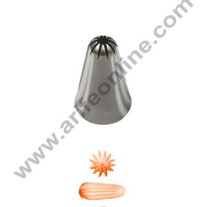 Cake Decor Small Nozzle - No. A5 Closed Star Piping Nozzle