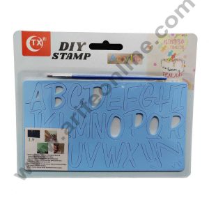 Cake Decor Upper Case Alphabet  Acrylic Diy Stamp Embossed Fondant Cake Decorating ABC-010
