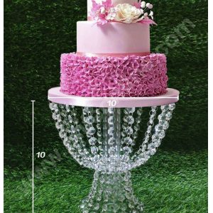 CAKE DECOR™ Acrylic Round Jhaalar Cupcake Stand (SB-Jhaalar-04)