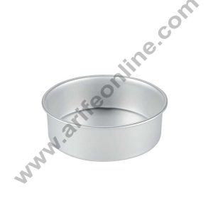 Cake Decor Round Aluminum Cake Mould Thali 4in x 2.5in