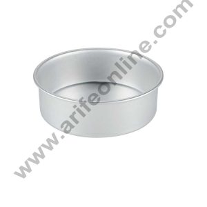 Cake Decor Round Aluminum Cake Mould Thali 5 in x 3 inch
