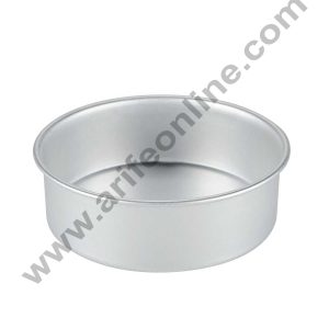 Cake Decor Round Aluminum Cake Mould Thali 7 in x 3 inch