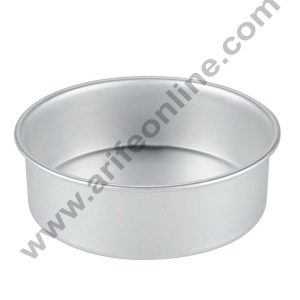 Cake Decor Round Aluminum Cake Mould Thali 8 in x 2.5in