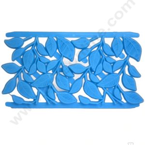 Cake Decor Plastic Leave Shape Quilt Mold Embosser Fondant Quilt Mold For Cupcake And Cake Decoration