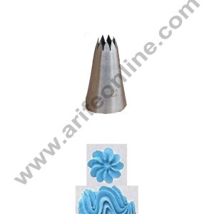 Cake Decor Small Nozzle - No. BC22 Open Star Piping Nozzle