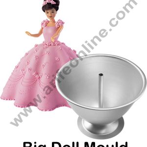 Cake Decor Aluminum Doll Cake Mould, Barbie Cake Molds, Girls Skirt Cake Molds - Big