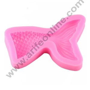 Cake Decor Silicon 1Pc Big Mermaid Tail Fondant Clay Marzipan Cake Decoration Mouldmarzipan