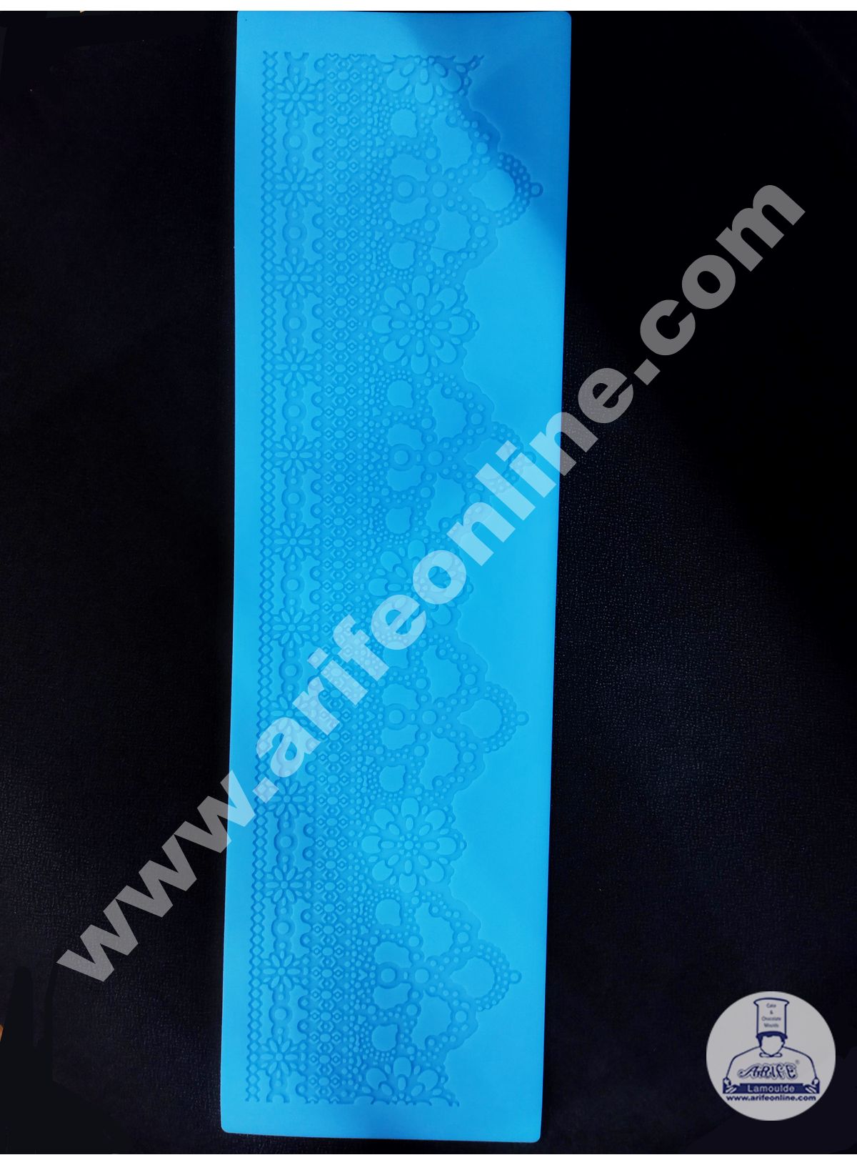 Cake Decor Silicone Cake Border Lace Mould Fondant Cake Decorative Silicone Lace Mat Cake Baking Mat (SBLM-SM-2386)