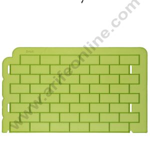 Cake Decor Silicon Brick/Blocks Pattern Impression Onlays Fondant Clay Marzipan Cake Decoration Mould