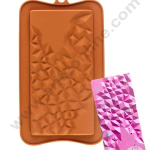 CAKE DECOR™ 1 Cavity Crystal Bar Shape Silicone Chocolate Mold ( SBCM-724 )
