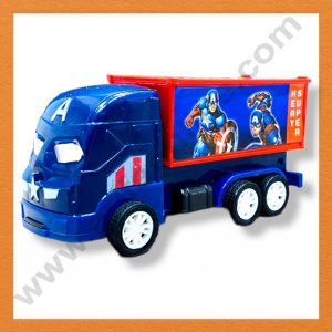 CAKE DECOR™ 1 Pieces Avenger Truck Toys Cake Toppers (SB-T-CJ1248-Avenger )