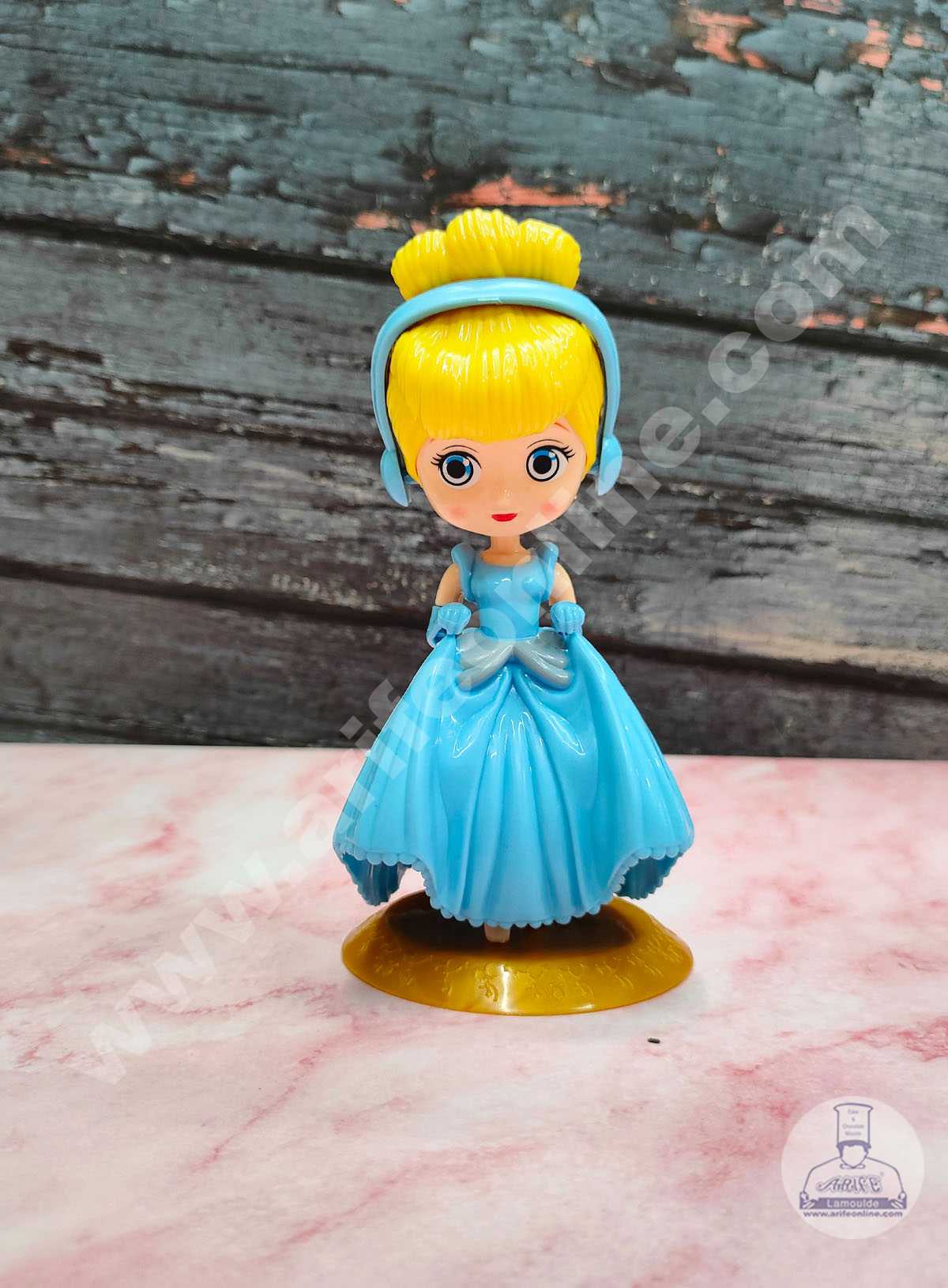 CAKE DECORβ’ 1 Pieces Cinderella Doll Toys for Cake Toppers (SB-TOYS-564)