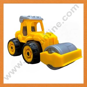 CAKE DECOR™ 1 Pieces Roller Construction Vehicle Toys Cake Toppers (SB-T-999-1-Roller)
