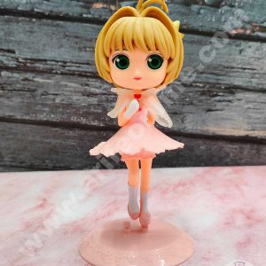 CAKE DECOR™ 1 Pieces Standing Sakura Doll Toys for Cake Toppers (SB-TOYS-565)