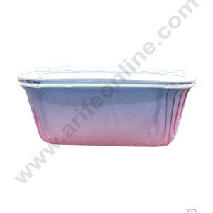 CAKE DECOR™ 10 Pcs Small Rainbow Paper Bake and Serve Plum Cake Mold