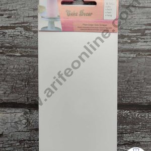 CAKE DECOR™ 1pc Plastic Tall Cake Scrapper Big – 25 cm ( ZN-2776 )